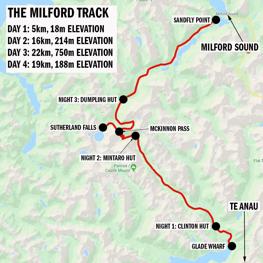 The Milford Track how to book it difficulty logistics what to expect Walk My World